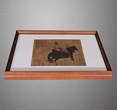 滦平书画装裱配框服务案例